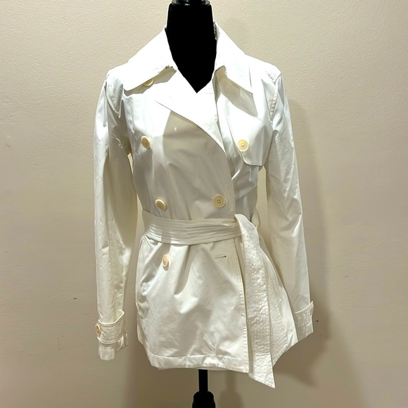 Lauren Ralph Lauren Jackets & Blazers - Lauren Ralph Lauren White Double-Breasted Lightweight Jacket/Blazer - Size Small